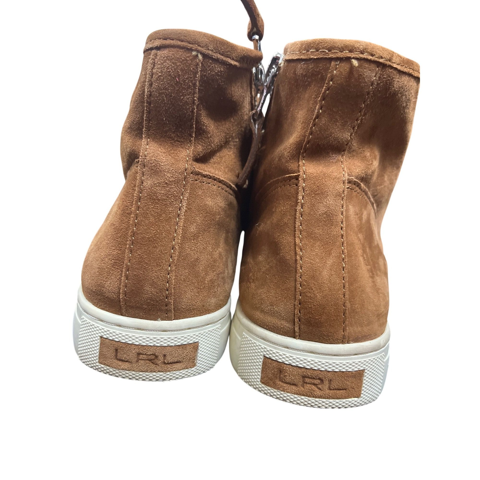 Lauren Ralph Lauren Lauren Ralph Lauren Winnered wms brown suede ankle boots sz Size US 9 / IT 39 - 10 Thumbnail
