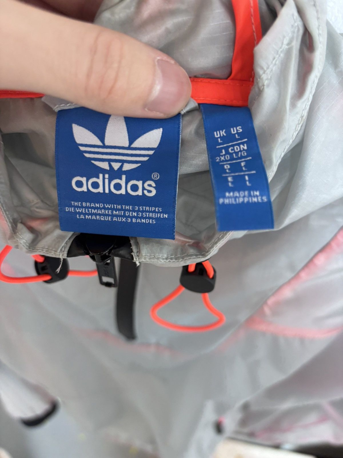 Adidas Adidas raincoat Size US L / EU 52-54 / 3 - 2 Thumbnail