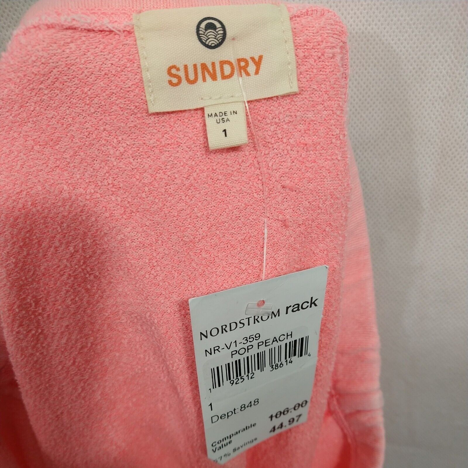 Sundry Sundry Bodycon Skirt Pull-on Ruched Terry Women Size 1 S Size 27" / US 4 / IT 40 - 5 Thumbnail