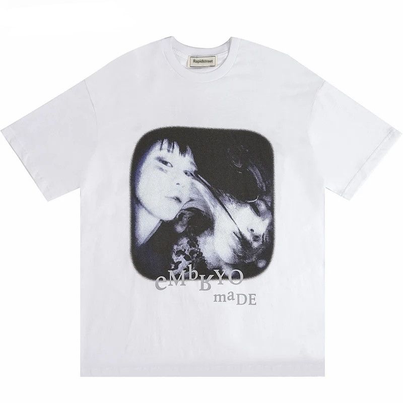 Japanese Brand Streetwear T-shirt Illusion Girl Size US XL / EU 56 / 4 - 1 Thumbnail
