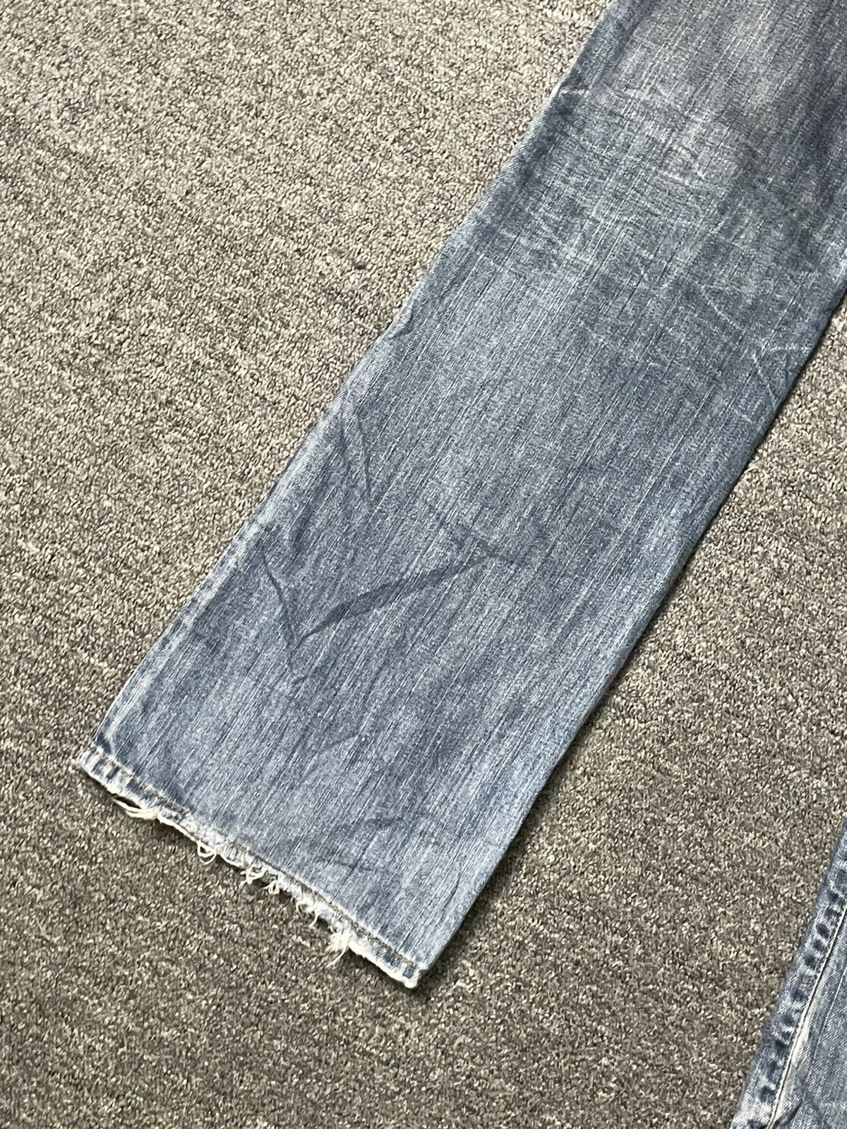 Banana Republic × Vintage BANANA REPUBLIC Ripped Straight Cut Jeans (83) Size US 29 - 17 Thumbnail
