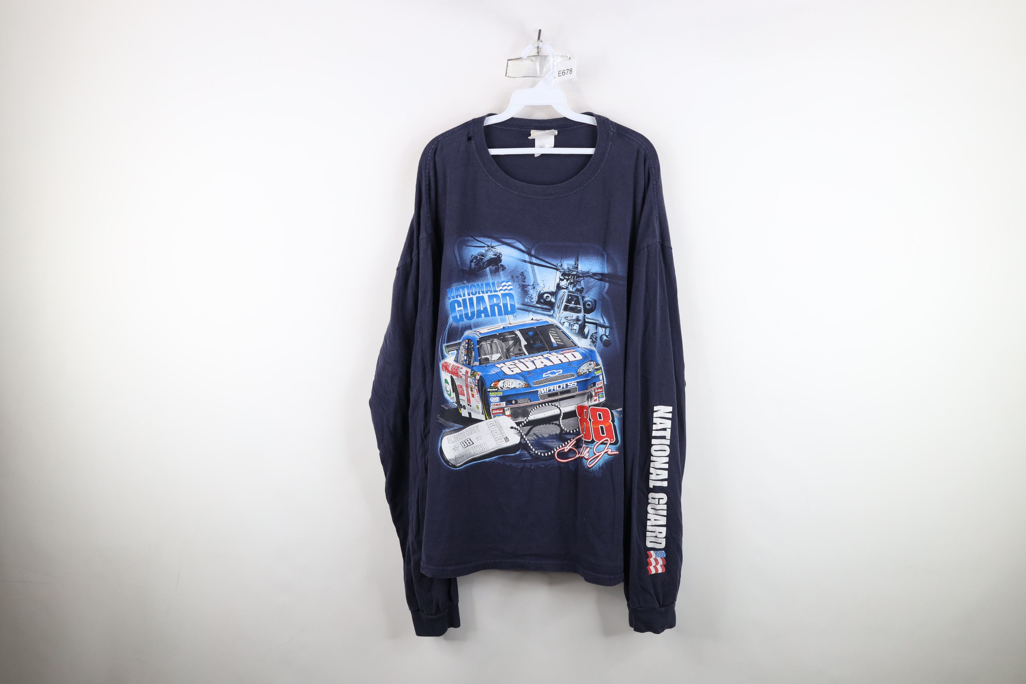Vintage Vintage NASCAR Dale Earnhardt Jr Racing Long Sleeve T-Shirt Size US XXL / EU 58 / 5 - 1 Thumbnail