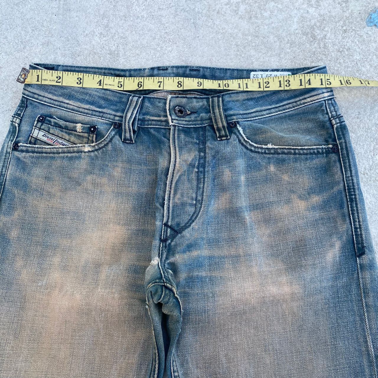 Diesel Vintage Diesel Industry Distressed Denim Size US 30 / EU 46 - 4 Thumbnail