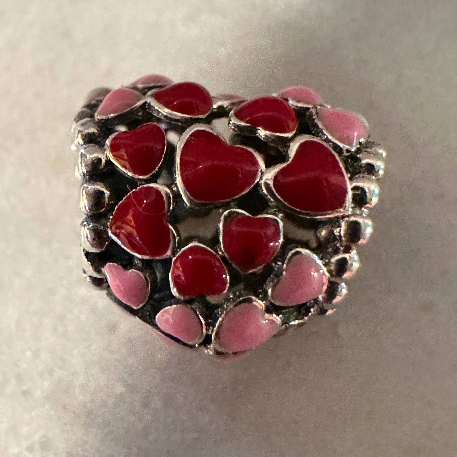 pandora Authentic PANDORA Burst of Love Heart Valentine Charm #79655 Size ONE SIZE - 2 Thumbnail