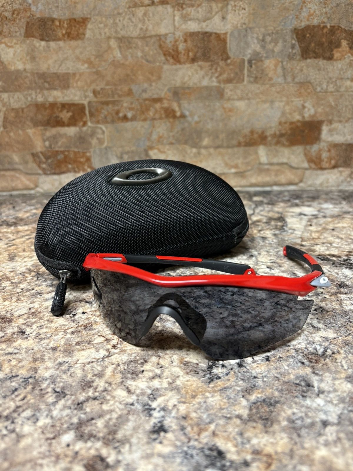 Oakley Oakley M2 Frame Red Frame Sunglasses Size ONE SIZE - 1 Thumbnail