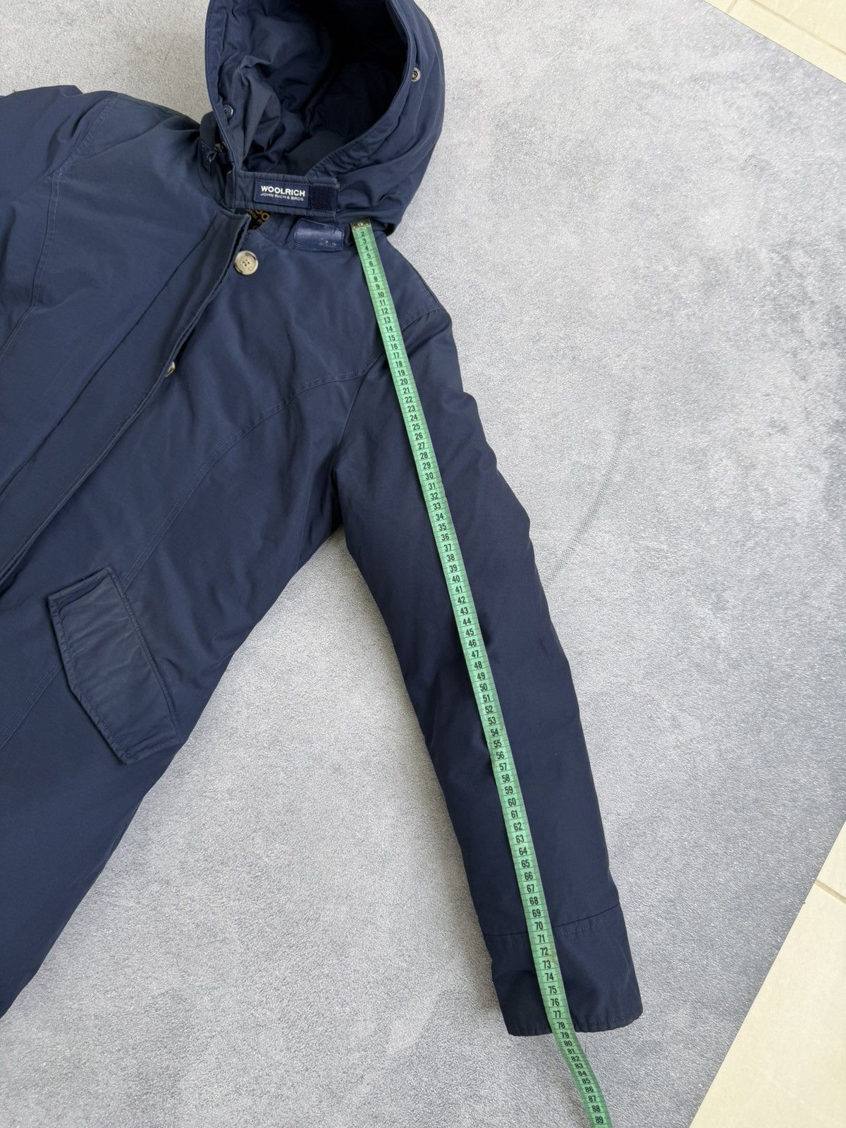 Goretex Woolrich Women Parka Jacket Size L Blue Size M / US 6-8 / IT 42-44 - 13 Thumbnail