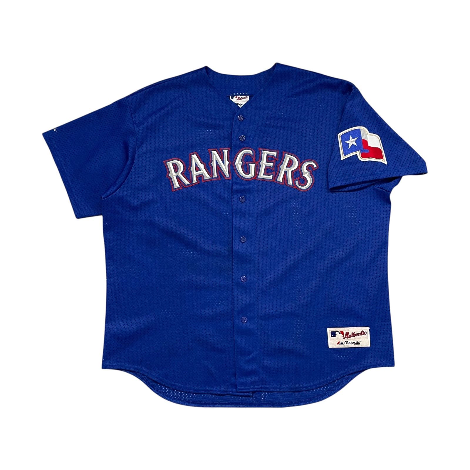 MLB RARE VTG 90s TEXAS RANGERS TOM GOODWIN #3 MAJESTIC JERSEY Size US XXL / EU 58 / 5 - 1 Thumbnail