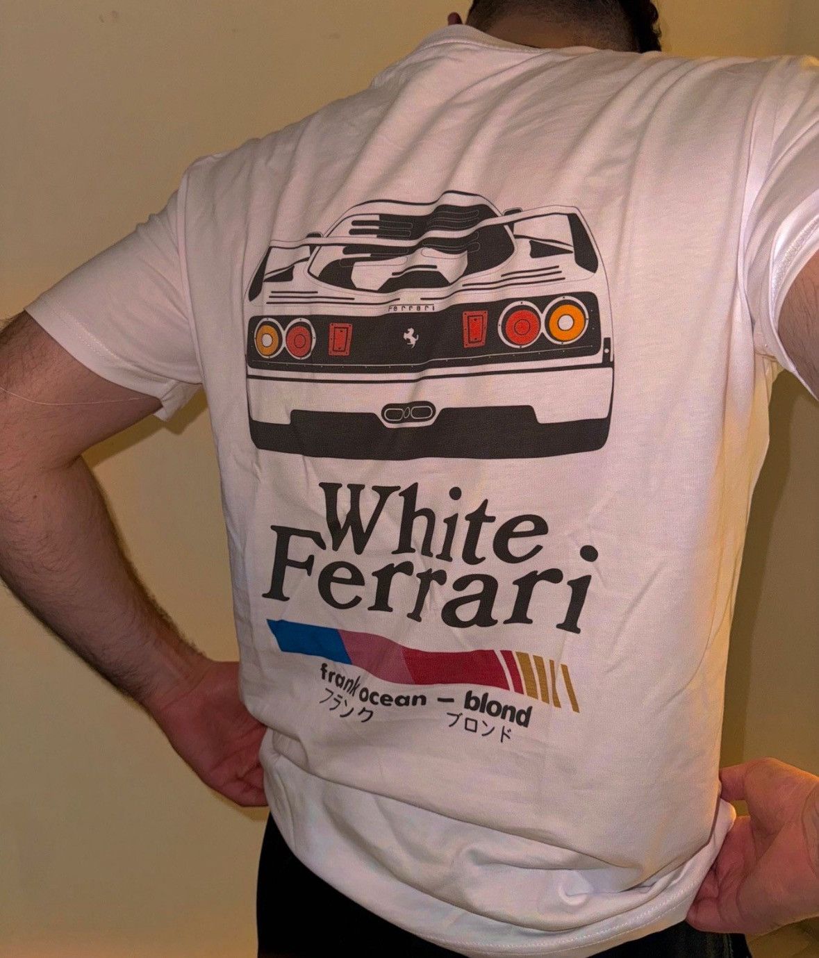 Vintage White Ferrari T-Shirt High Quality Limited Edition Size US L / EU 52-54 / 3 - 1 Thumbnail