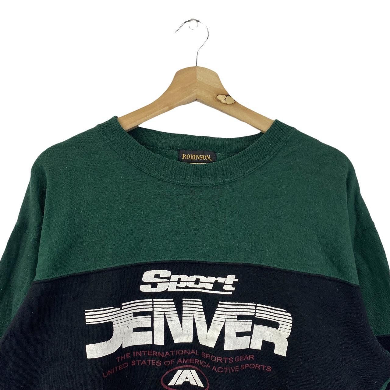 Vintage Vtg 80’ ROBINSON SPORT DENVER Center Logo Sweatshirt Size US M / EU 48-50 / 2 - 3 Thumbnail