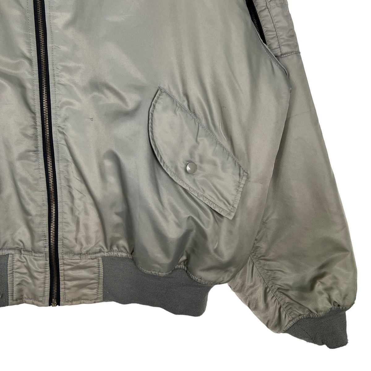 Japanese Brand 🔥 RARE RIOT RIOT MA-1 DESTROY BOMBER JACKET Size US XXL / EU 58 / 5 - 7 Thumbnail
