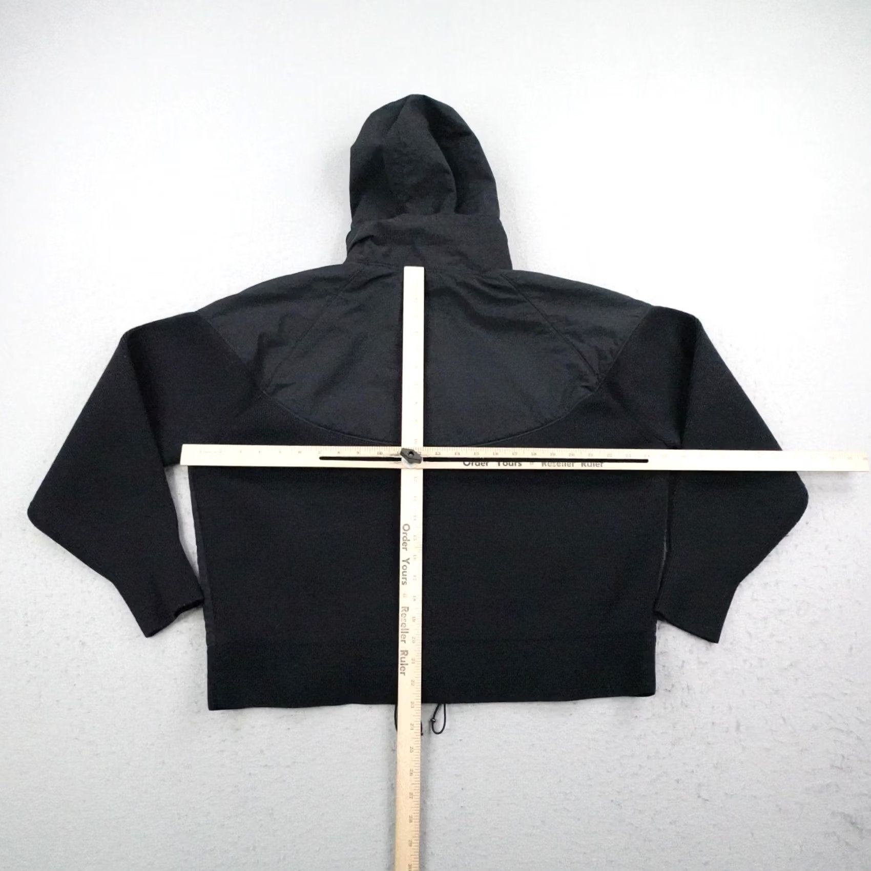 Lululemon Lululemon Jacket Womens 12 Black Water Repellent Sleeved Hooded Insulated Knit Coat Merino Wool Blend Short Zip Jacket Womens Size XL / US 12-14 / IT 48-50 - 7 Thumbnail