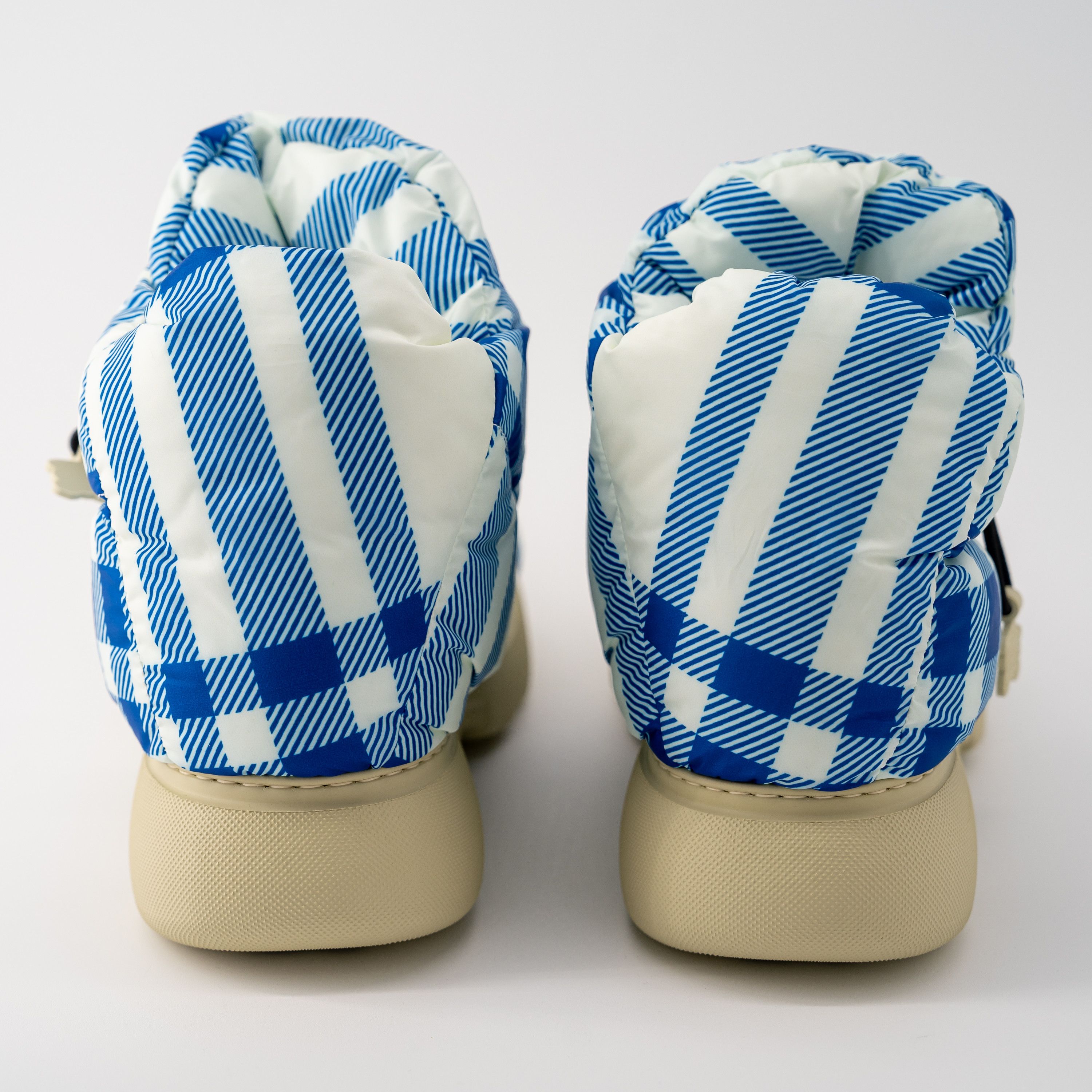 Burberry 42eu 9us Burberry Pillow Boots Hunter Blue Check Padded Size US 9 / EU 42 - 3 Thumbnail