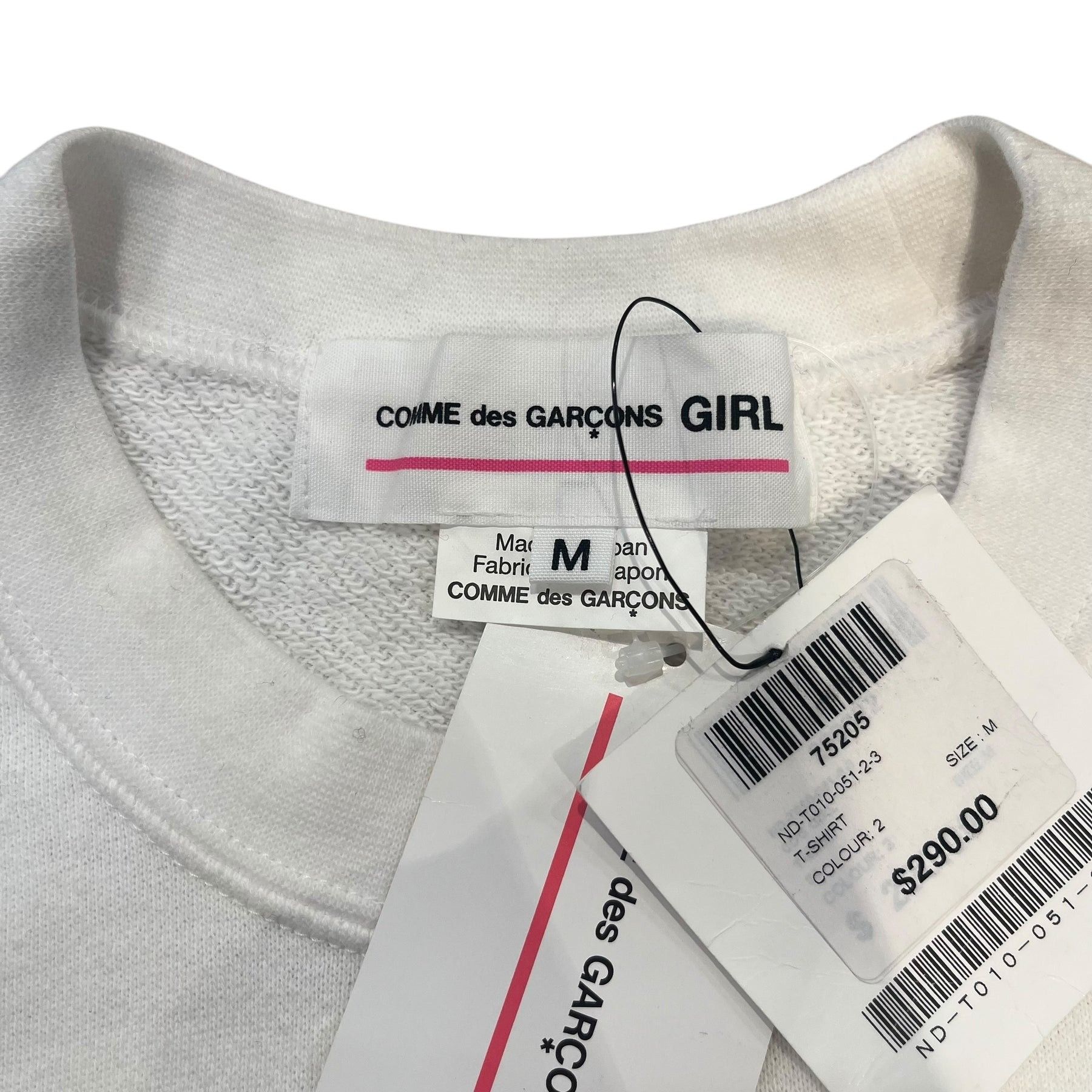 Comme des Garcons Girl Heart Cutout Sweatshirt Size M / US 6-8 / IT 42-44 - 6 Thumbnail