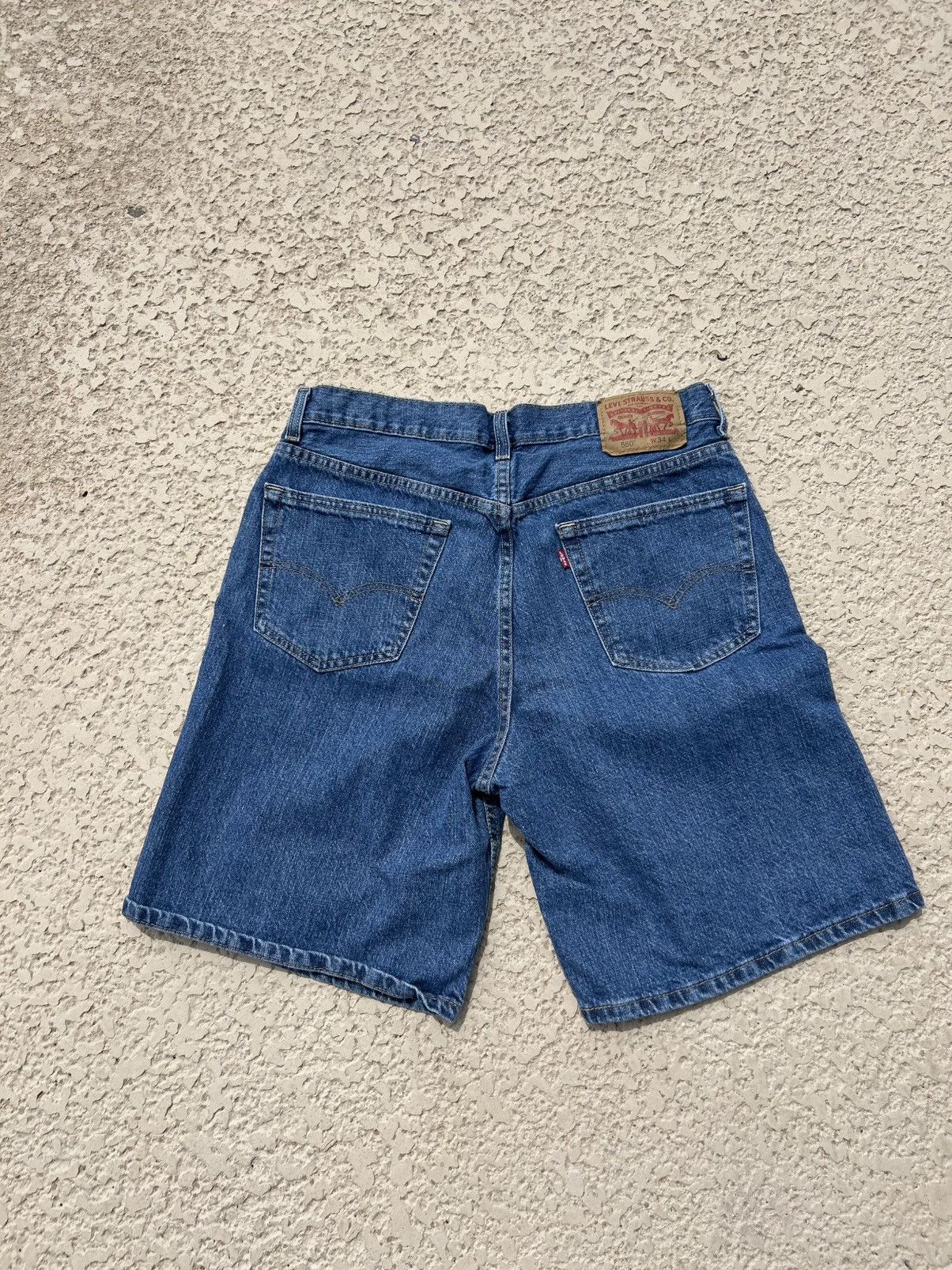 Levi's Levi’s 550 Denim Shorts Size US 34 / EU 50 - 2 Thumbnail