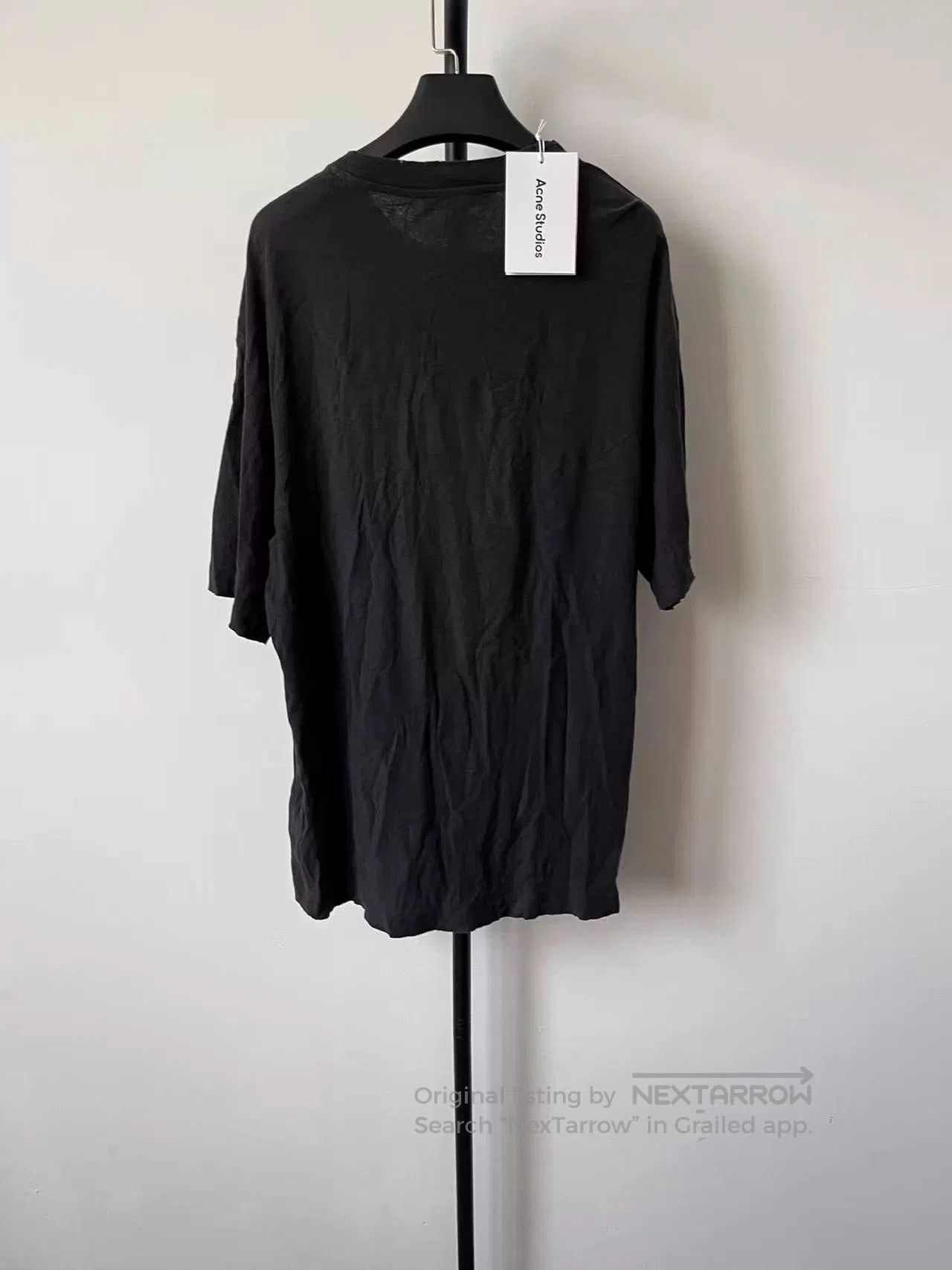 Acne Studios acne studios oversized black t. Size US M / EU 48-50 / 2 - 2 Thumbnail