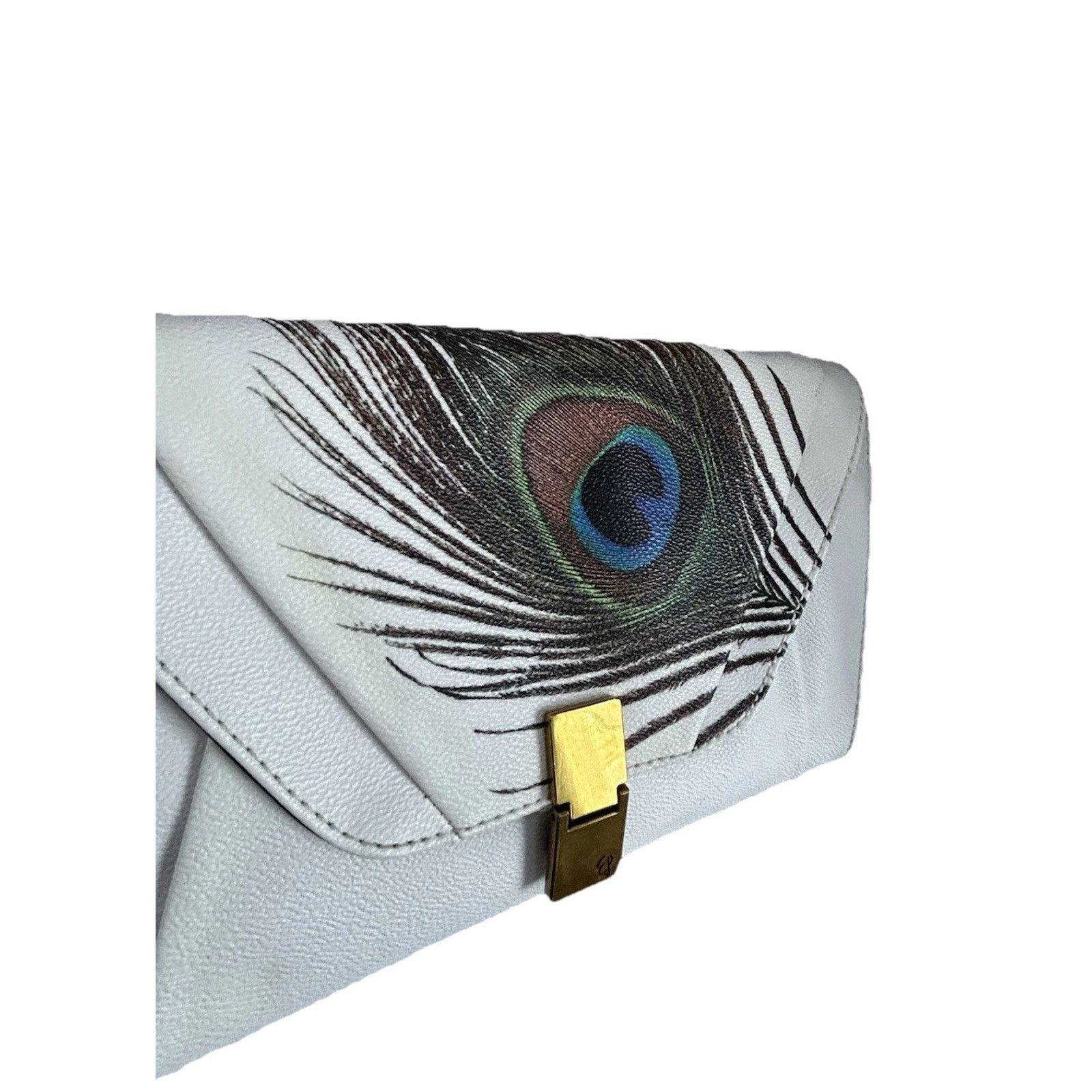 Other Elliott Lucca Peacock Clutch Satchel Shoulder Leather Bag Size ONE SIZE - 7 Thumbnail