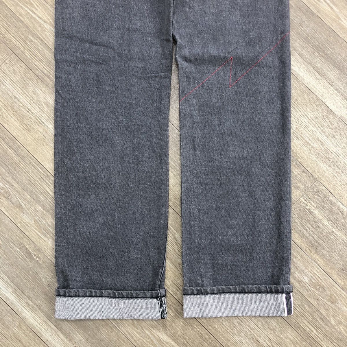Japanese Brand 2002s Neighborhood Savage Narrow Selvedge Denim Pants Size US 33 - 8 Thumbnail