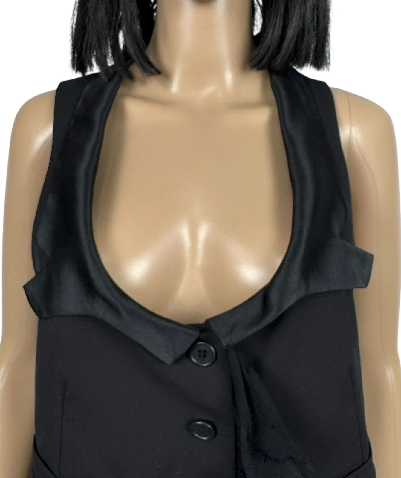 Other Rachel Roy New York Vest Draped Mesh Gilet size 6 Size M / US 6-8 / IT 42-44 - 9 Thumbnail