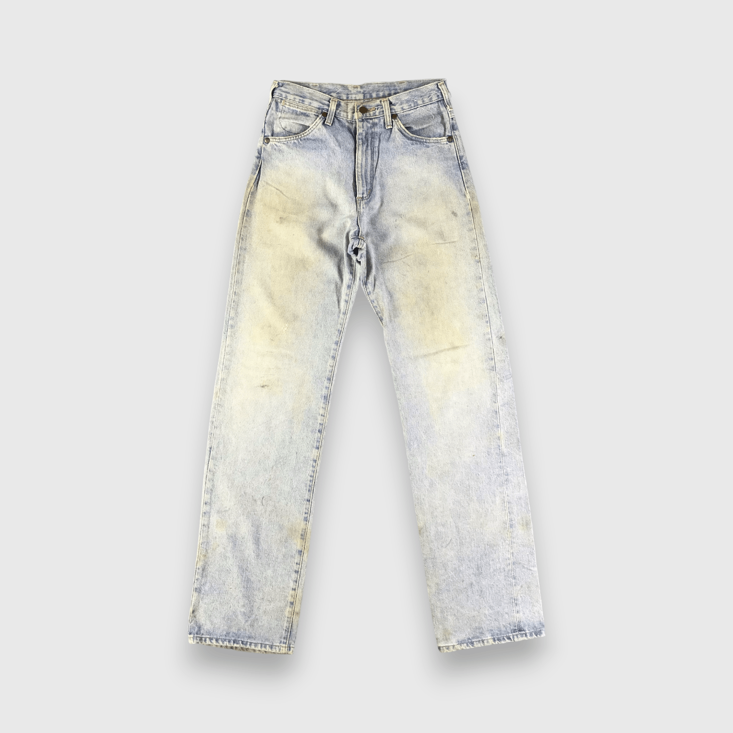Vintage Vintage Light Wash Wrangler Redline Jeans-J2943 Size US 29 - 1 Thumbnail