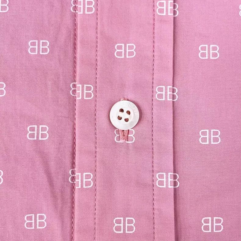 Balenciaga Balenciaga size 36 Pink double B-letter logo full printed Size XS / US 0-2 / IT 36-38 - 4 Thumbnail
