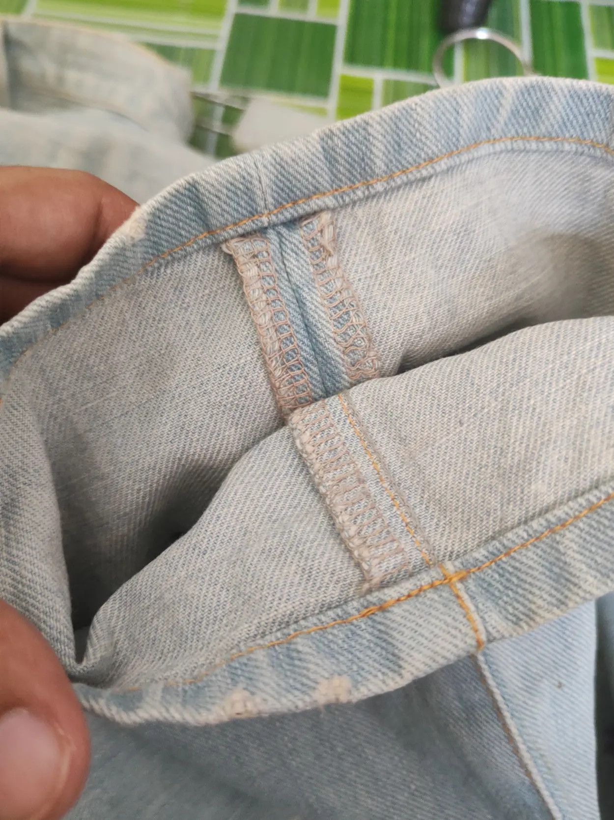 Issey Miyake Sunao Kuwahara japan Patchwork ripped denim pants #46-205xT Size US 30 / EU 46 - 17 Thumbnail
