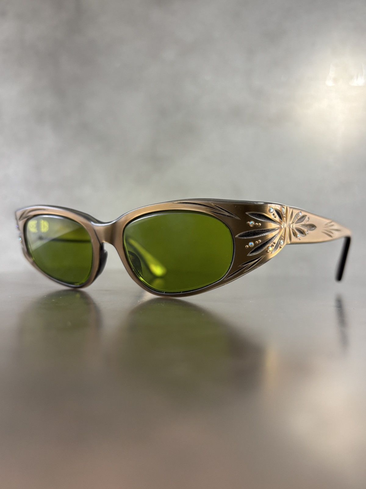 American Optical × Other × Vintage 1960s Cat Eye Sunglasses MCM Vintage Rhinestone France Mod Size ONE SIZE - 1 Thumbnail