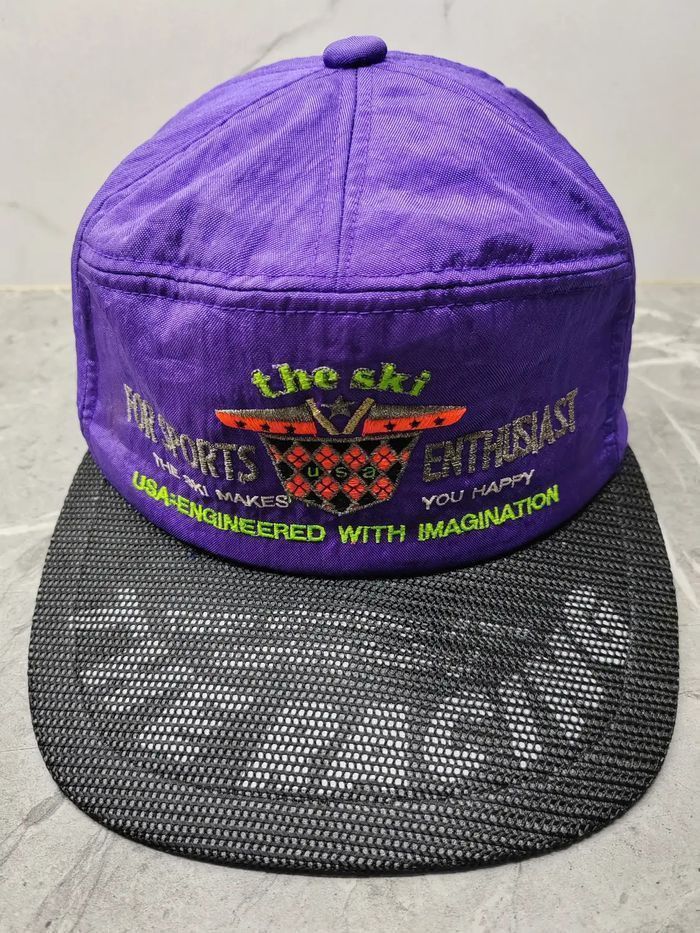 Japanese Brand Vintage The Ski Earflap Cap Hat Size ONE SIZE - 2 Thumbnail