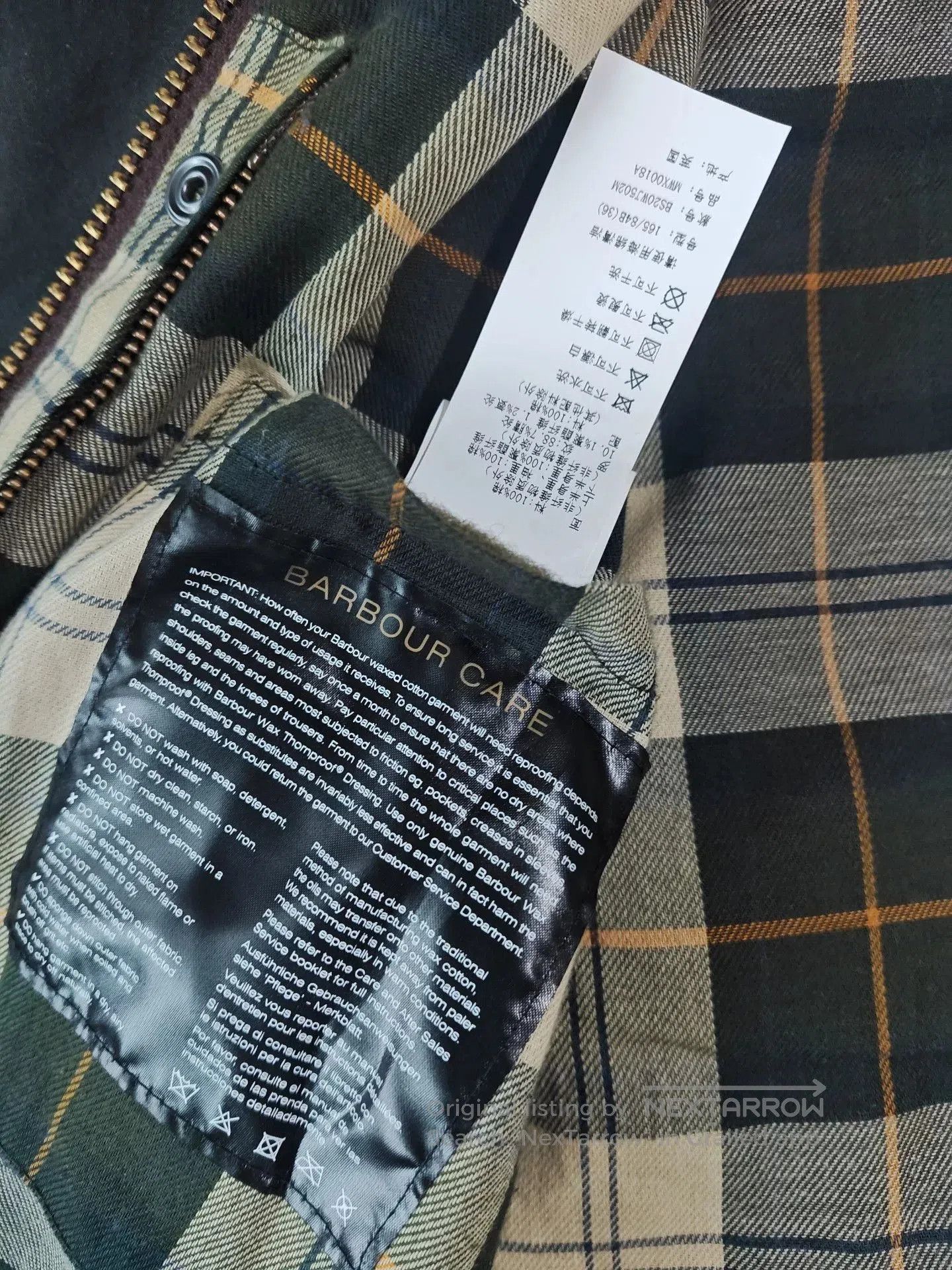 Barbour Barbour Bedale Waxed Jacket. Size US M / EU 48-50 / 2 - 6 Thumbnail