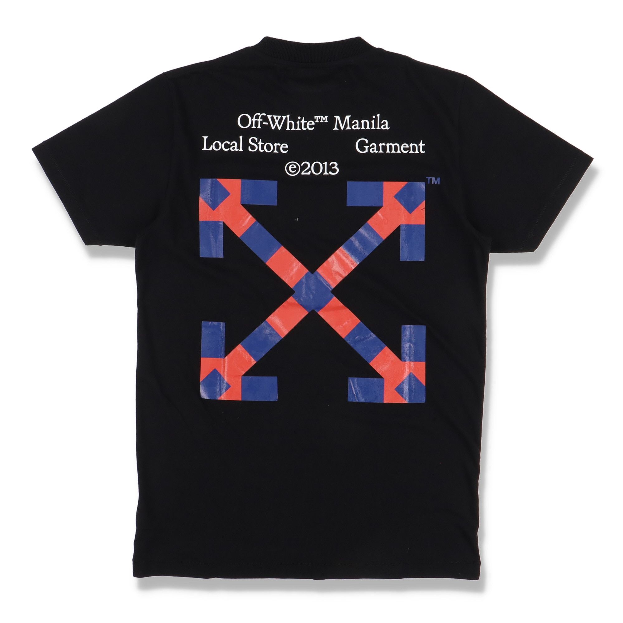 Off-White Black Manila Exclusive Arrows T-Shirt Size US XL / EU 56 / 4 - 1 Thumbnail