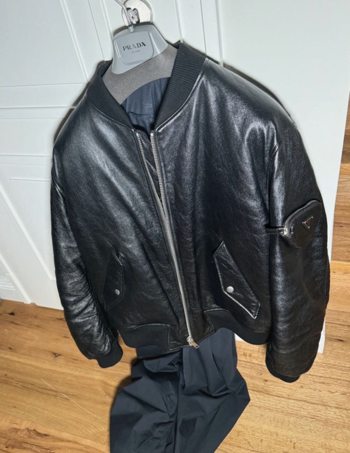 Prada Prada Nappa Bomber Size US L / EU 52-54 / 3 - 1 Thumbnail