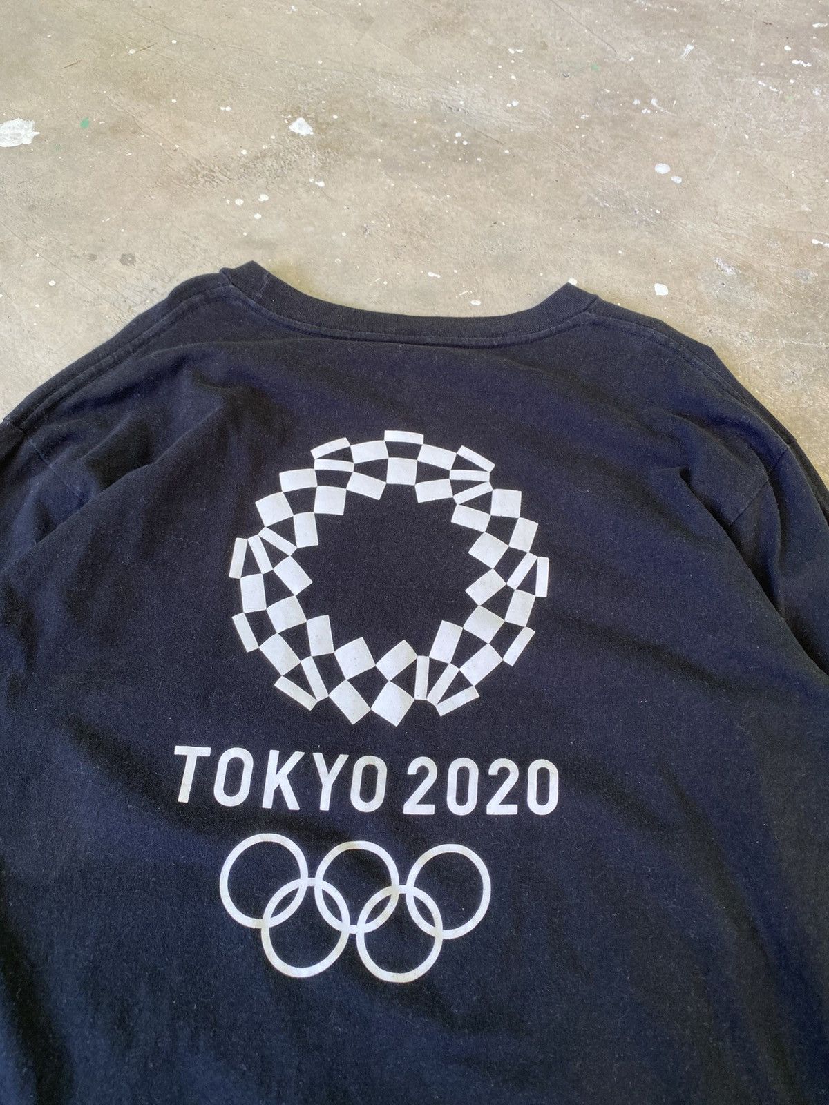 USA Olympics Tokyo 2020 Olympic Long Sleeve Tee Black Japan Rare Size US M / EU 48-50 / 2 - 8 Thumbnail