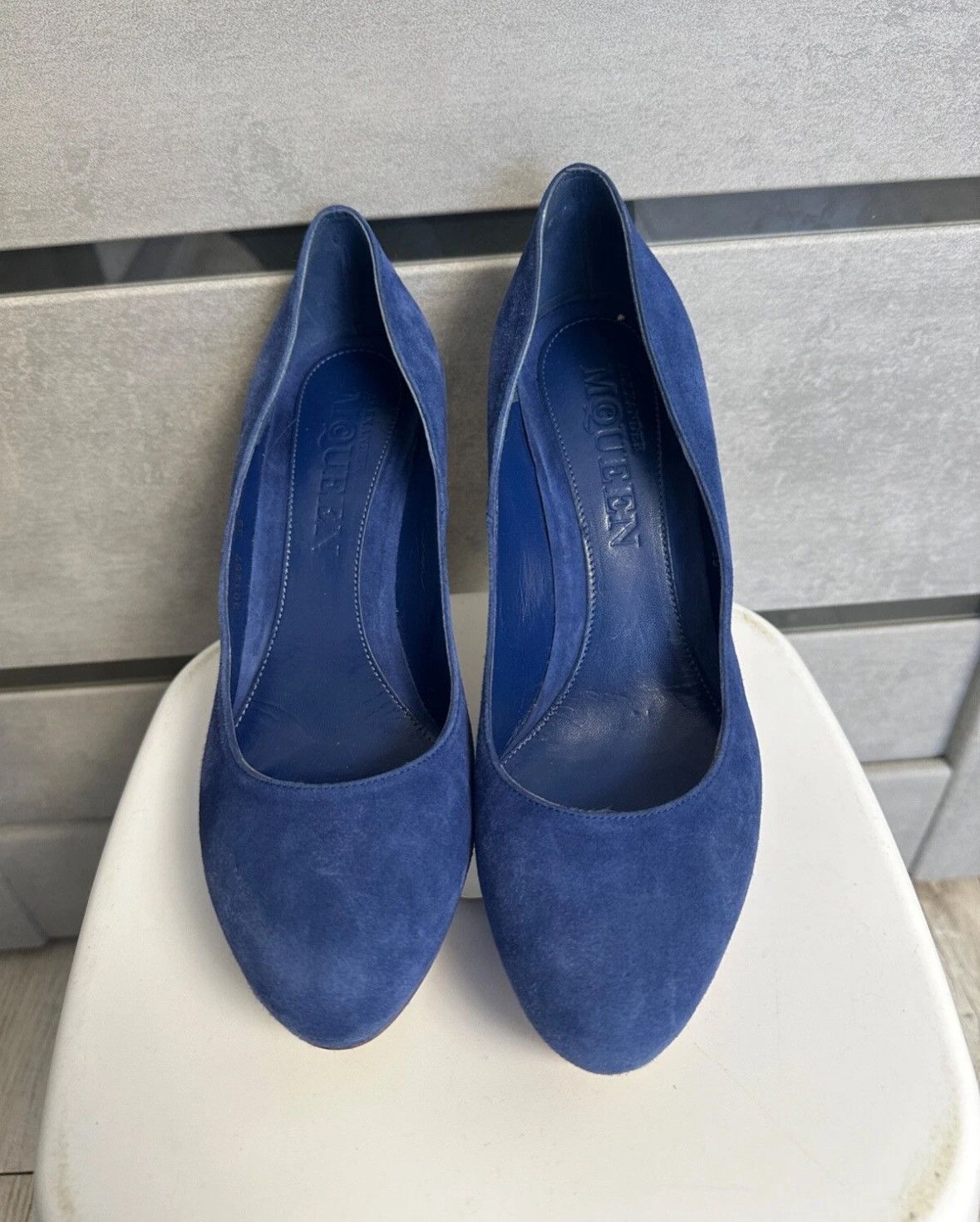 Alexander McQueen Alexander McQueen Vero Cucio High Heels Suede Leather Shoes Size US 9 / IT 39 - 2 Thumbnail