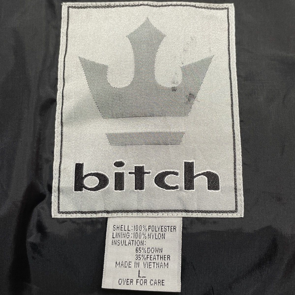 Vintage Vintage Brand Bitch Puffer 1990s Size US L / EU 52-54 / 3 - 10 Thumbnail