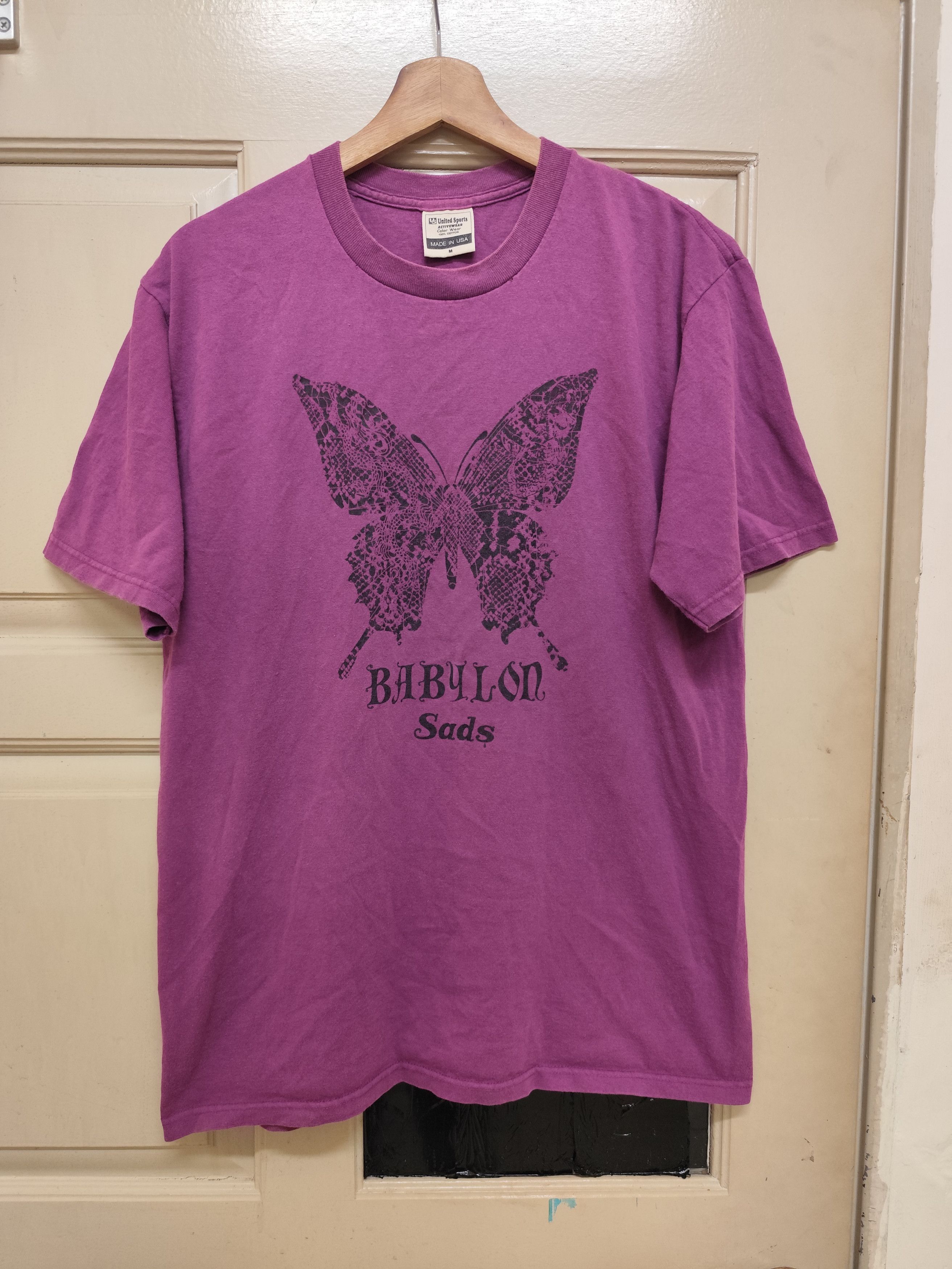 Band Tees Vintage 90s T-Shirt Japanese Band Sads By Babylon Size US M / EU 48-50 / 2 - 1 Thumbnail