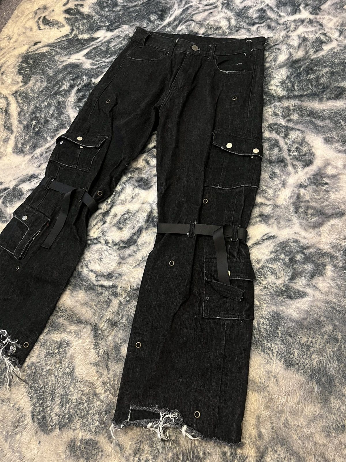 Other Les Demons Portent Raver Jeans Size US 33 - 2 Thumbnail