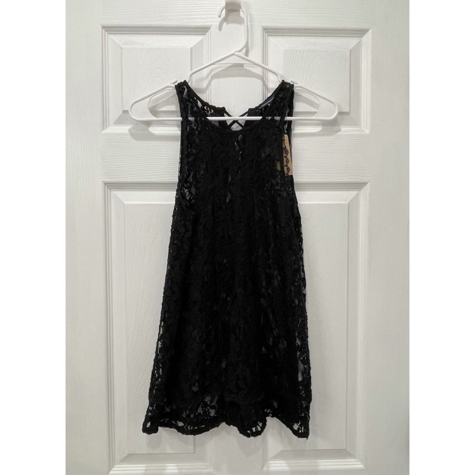 American Eagle Outfitters AEO Sheer Lace Tank XS Size XS / US 0-2 / IT 36-38 - 1 Thumbnail