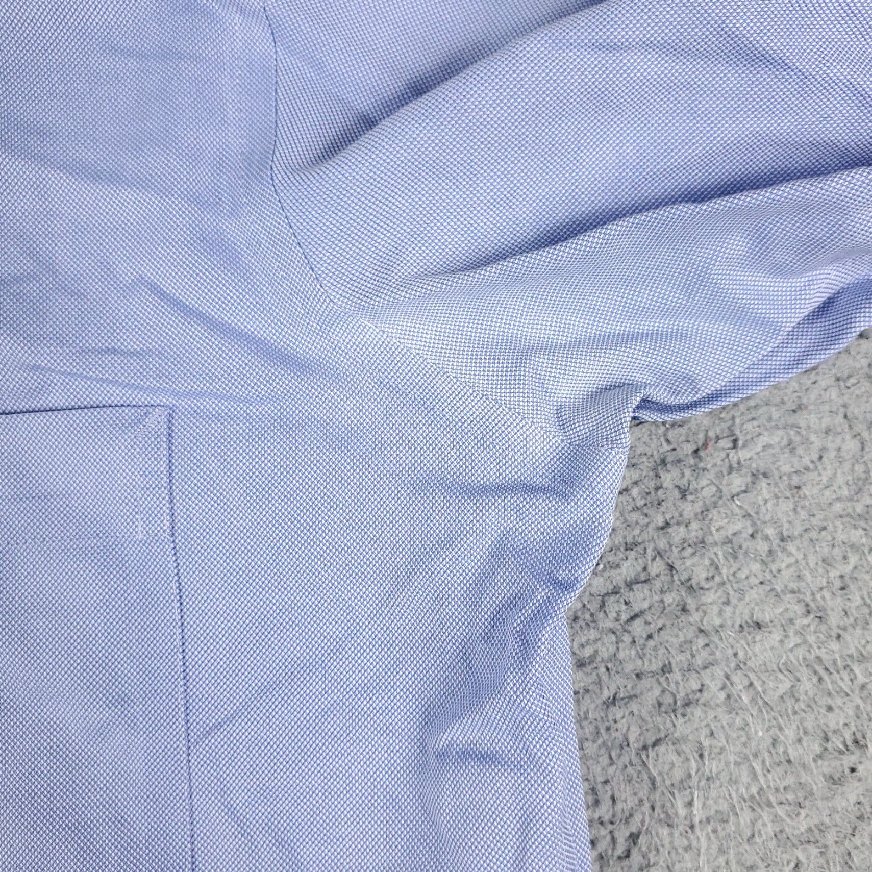 Tommy Hilfiger Tommy Hilfiger Button-Up Shirt Mens Medium Blue Long Sleeve Casual Classic Size US M / EU 48-50 / 2 - 5 Thumbnail