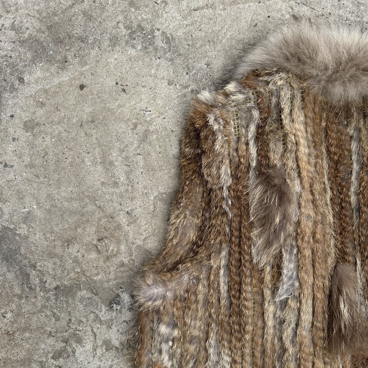 Issey Miyake × Japanese Brand Vintage Japanese Style Real Fur Vest Rabbit Y2K Hype Trend Size M / US 6-8 / IT 42-44 - 8 Thumbnail