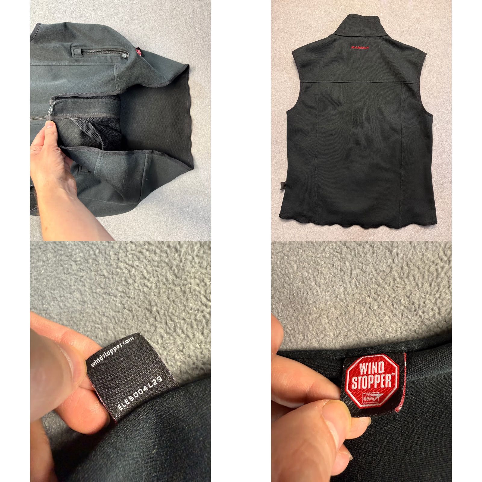 Mammut Mammut Black Vest Windstopper Waistcoat M Unisex Adults Zip Vest Windbreaker Model Size M Black Windstopper Main Selling Point Category: Vest Size US M / EU 48-50 / 2 - 8 Thumbnail