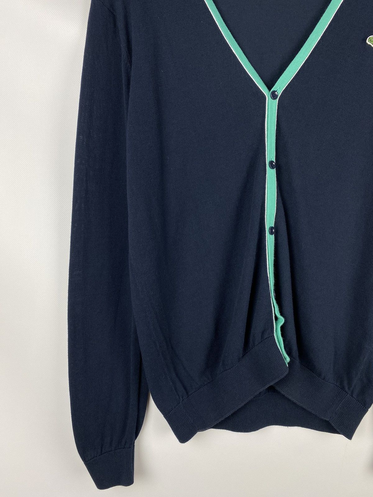 Lacoste Lacoste men’s button front cardigan sweater size 4 Size US L / EU 52-54 / 3 - 6 Thumbnail