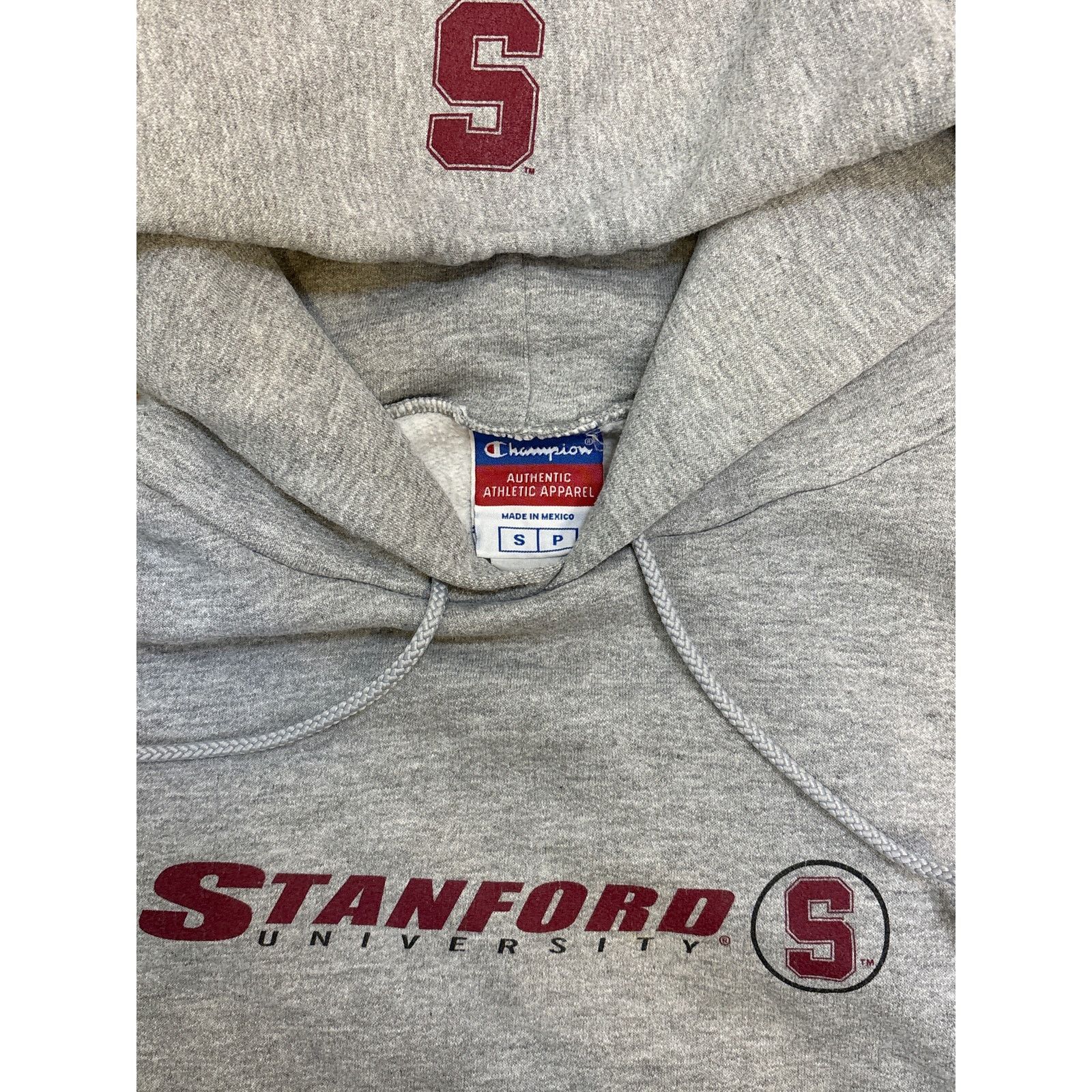 Champion Stanford University Champion Hoodie arm spell-out Small Size US S / EU 44-46 / 1 - 3 Thumbnail
