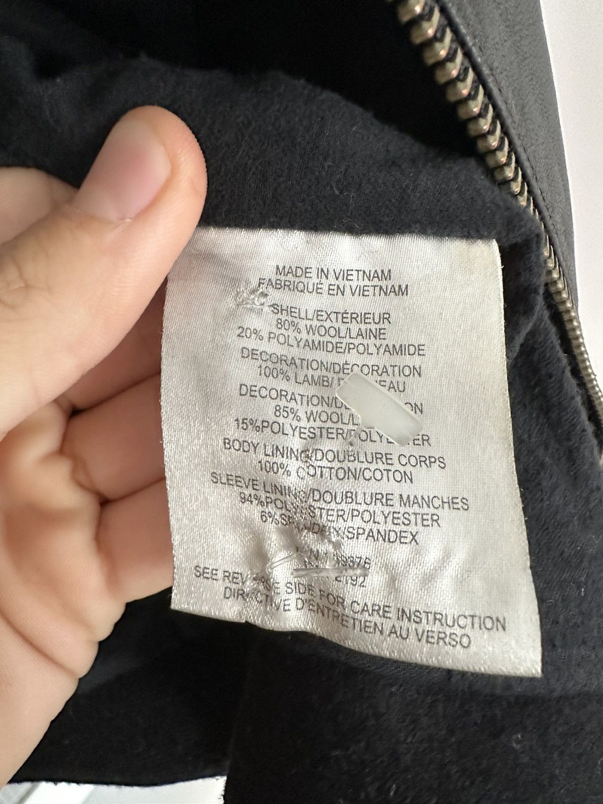 Helmut Lang Wool & Leather Helmut Lang 3 in 1 way Jacket black opium Size S / US 4 / IT 40 - 10 Thumbnail