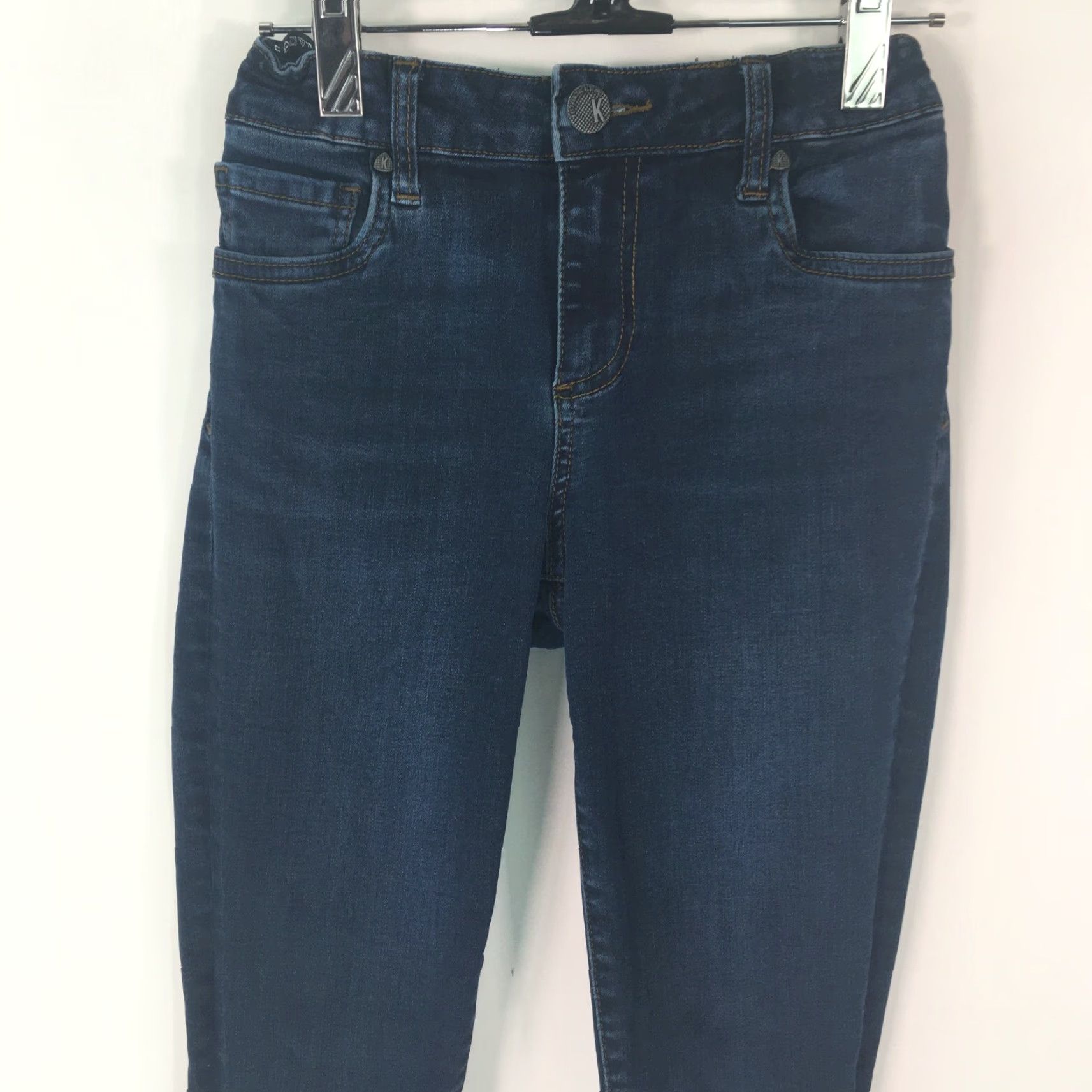 Vintage KUT from the Kloth Jeans Womens Size 0 Skinny Blue Denim 26X27 Size 25" / US 0 / IT 36 - 3 Thumbnail
