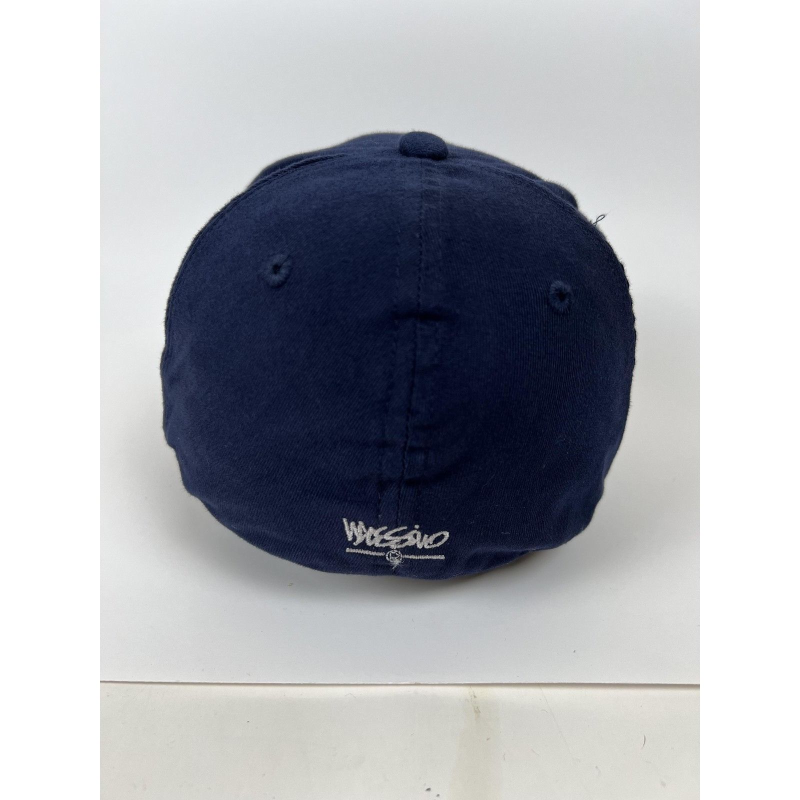 Mossimo Vintage Mossimo LA Hat Cap Fitted Mens One Size Navy Blue Y2 Size ONE SIZE - 4 Thumbnail