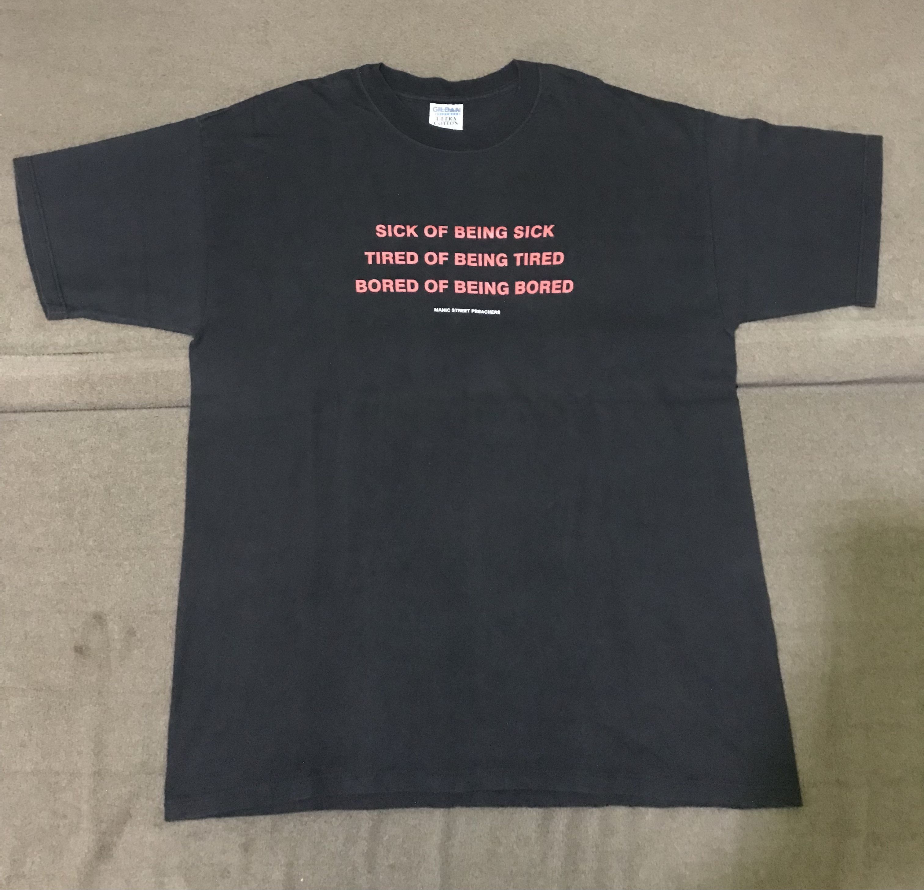 Vintage Manic Street Preachers Shirt Oasis radiohead