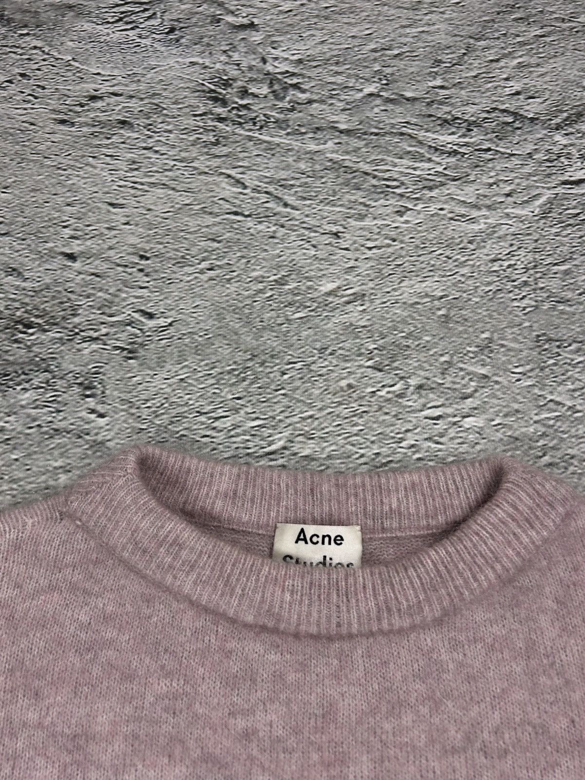 Acne Studios Acne Studios mohair sweater dramatic moh pink Size US M / EU 48-50 / 2 - 2 Thumbnail