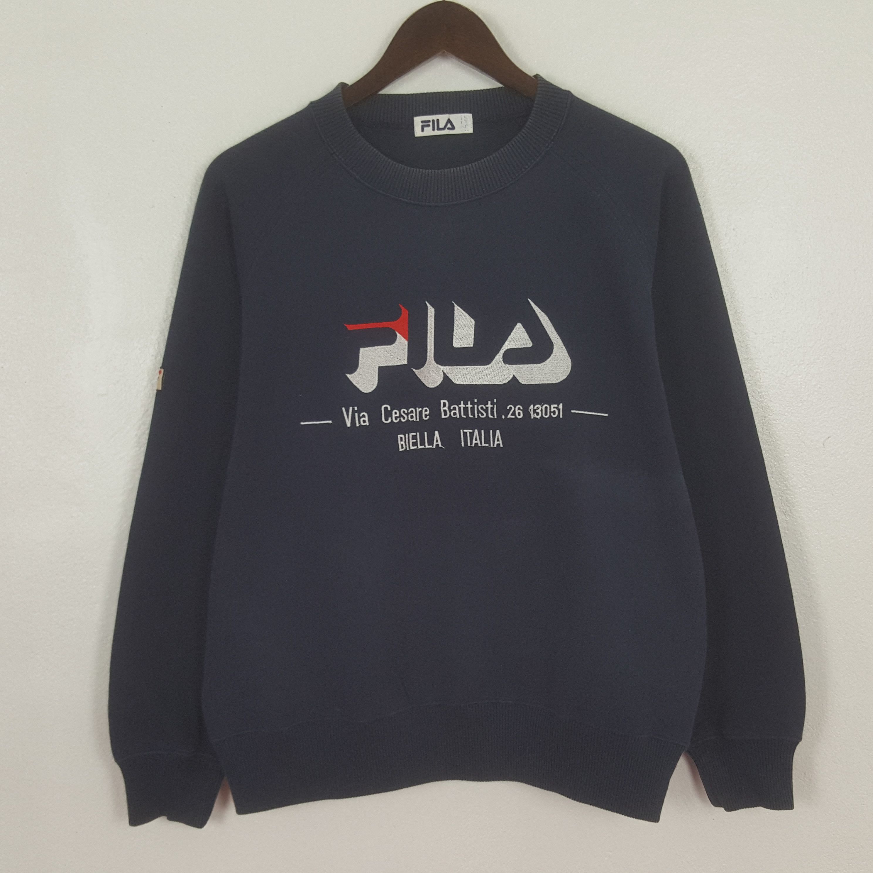 Fila Vintage Fila Bella Italia Sweatshirt Size US M / EU 48-50 / 2 - 1 Thumbnail