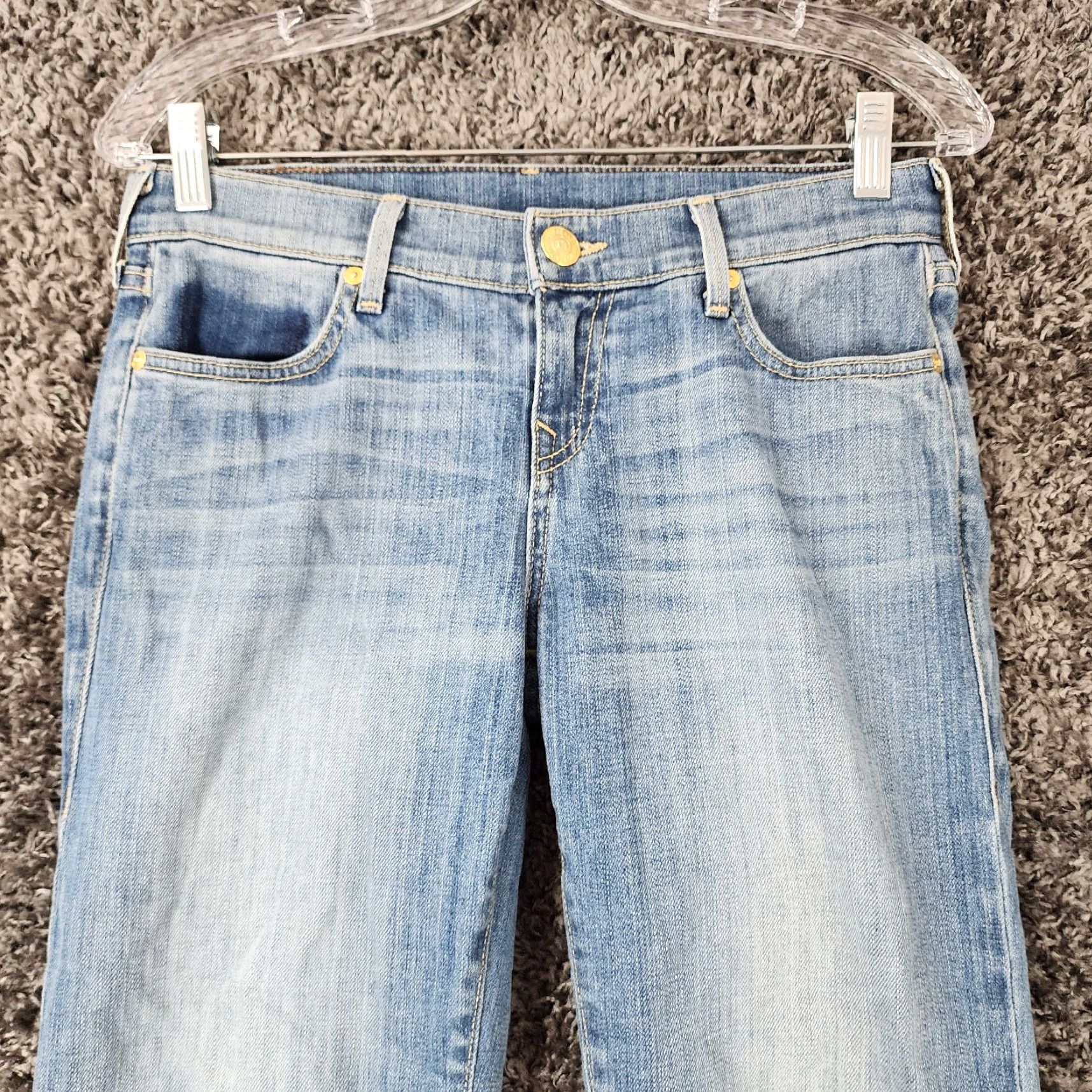 True Religion VINTAGE True Religion Blue Jeans Straight Size 26 Regular Made in USA Womens Size 26" / US 2 / IT 38 - 2 Thumbnail