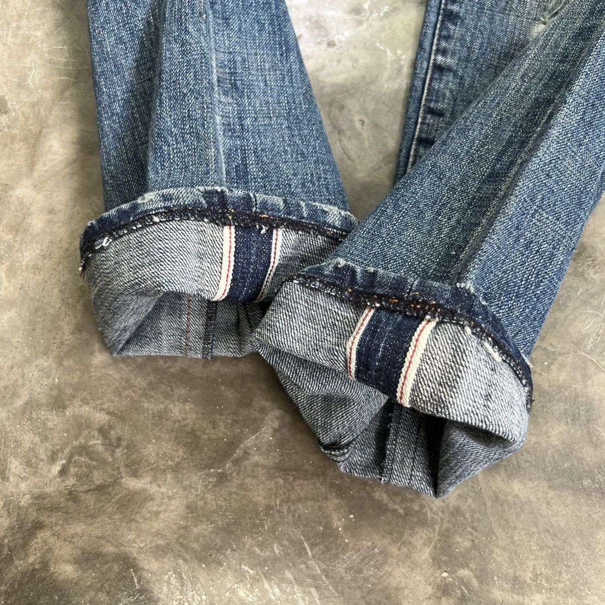 Japanese Brand Junya Watanabe Style Patchwork Sashiko Boro Selvedge Jeans Size US 31 - 8 Thumbnail