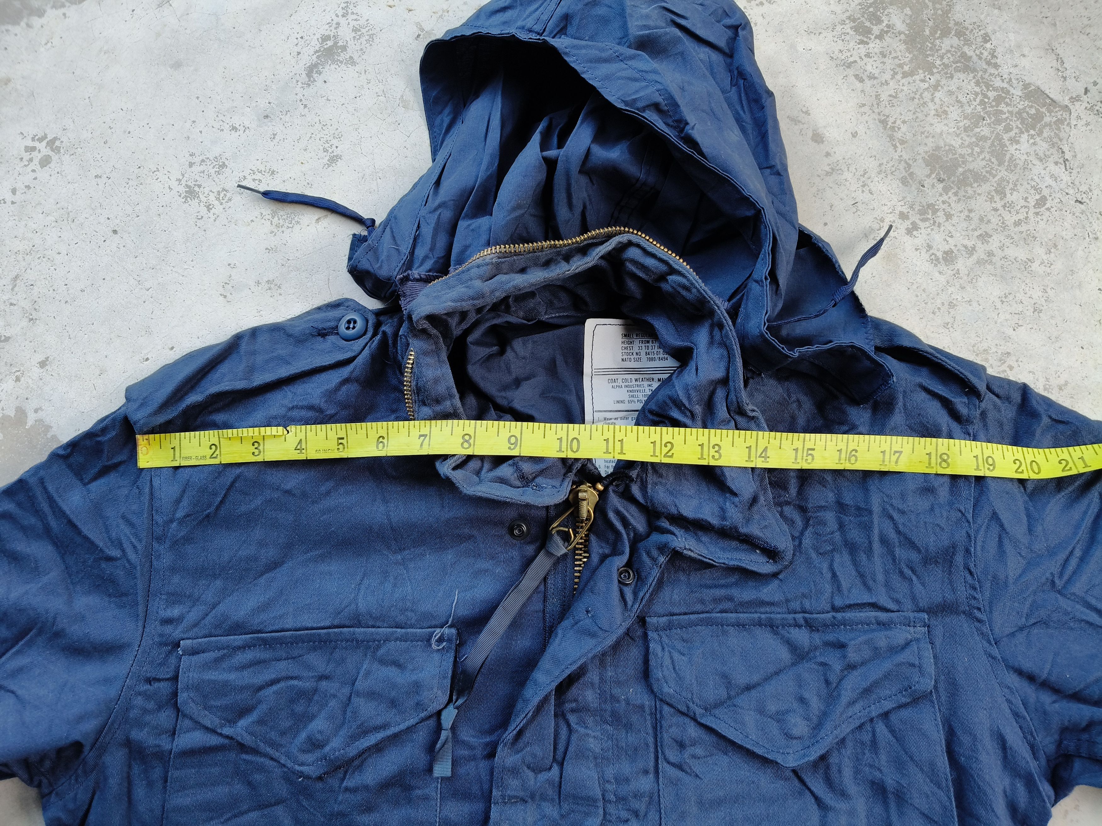 Alpha Industries Vintage Alpha Jacket Military Size US S / EU 44-46 / 1 - 16 Thumbnail